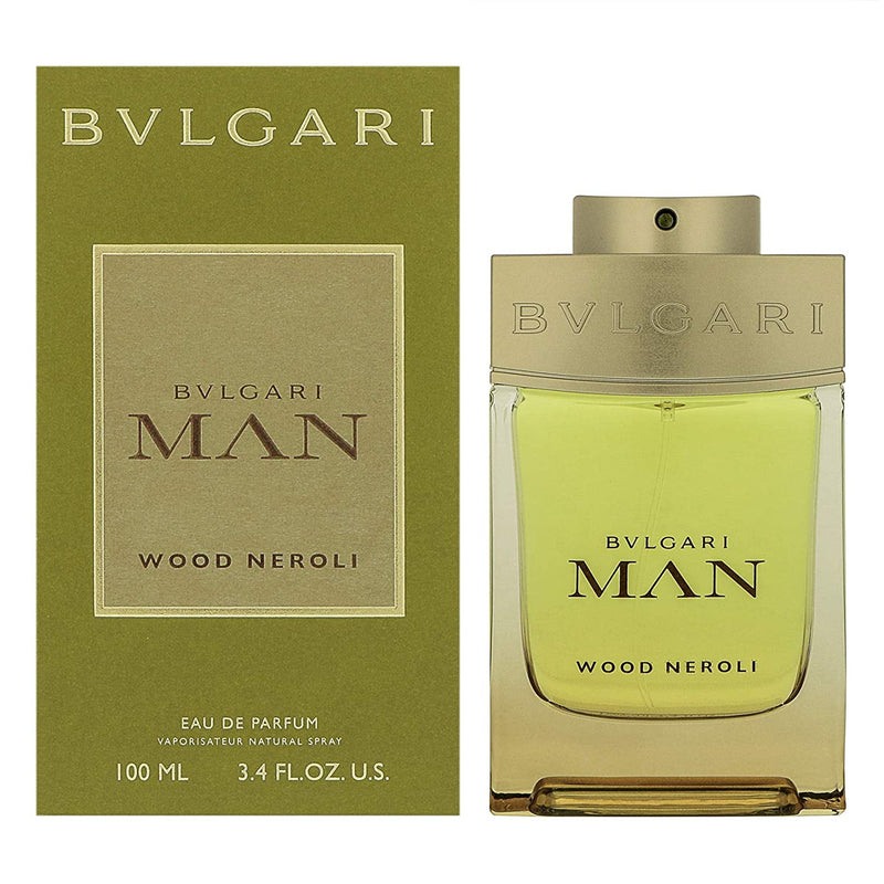 BVLGARI MAN WOOD NEROLI 3.4 EAU DE PARFUM SPRAY- 100% Authentic