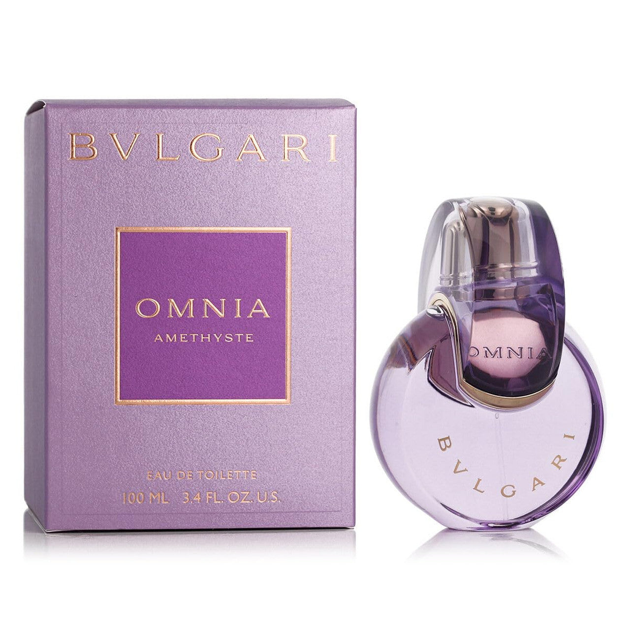 BVLGARI OMNIA AMETHYSTE 3.4 EAU DE TOILETTE SPRAY FOR WOMEN- 100% Authentic