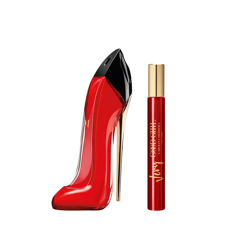 CAROLINA HERRERA VERY GOOD GIRL 2 PCS SET: 2.7 EAU DE PARFUM SPRAY + 0.33 OZ EAU DE PARFUM SPRAY- 100% Authentic