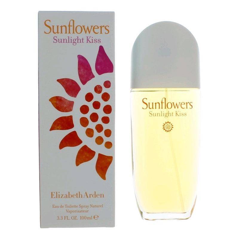 SUNFLOWERS SUNLIGHT KISS 3.4 EAU DE TOILETTE SPRAY- 100% Authentic