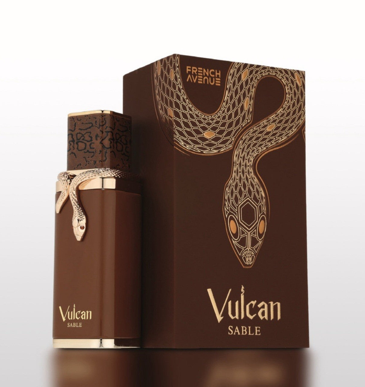 FRAGRANCE WORLD FRENCH AVENUE VULCAN SABLE 3.4 EAU DE PARFUM SPRAY- 100% Authentic