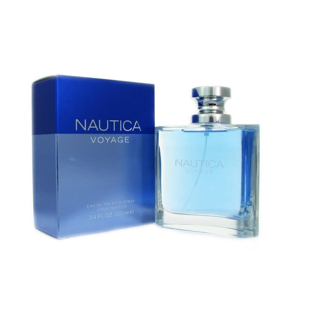 NAUTICA VOYAGE 3.4 EAU DE TOILETTE SPRAY FOR MEN- 100% Authentic