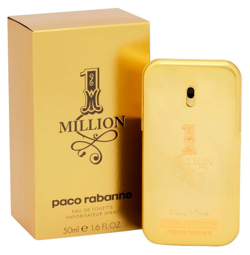 PACO ONE MILLION 1.7 EAU DE TOILETTE SPRAY FOR MEN- 100% Authentic