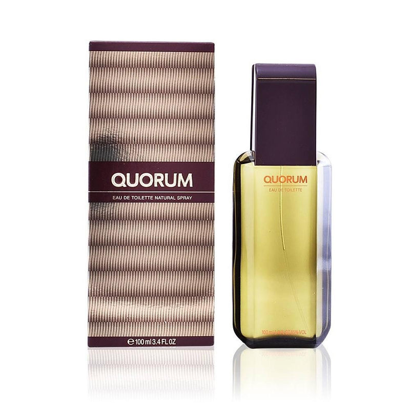 QUORUM 3.4 EAU DE TOILETTE SPRAY- 100% Authentic