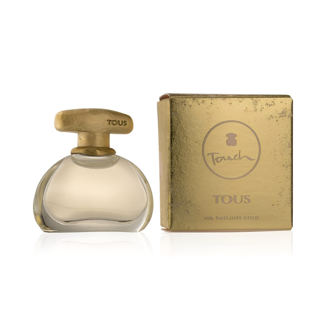 TOUS TOUCH THE ORIGINAL GOLD 4 ML EAU DE TOILETTE MINI FOR WOMEN- 100% Authentic