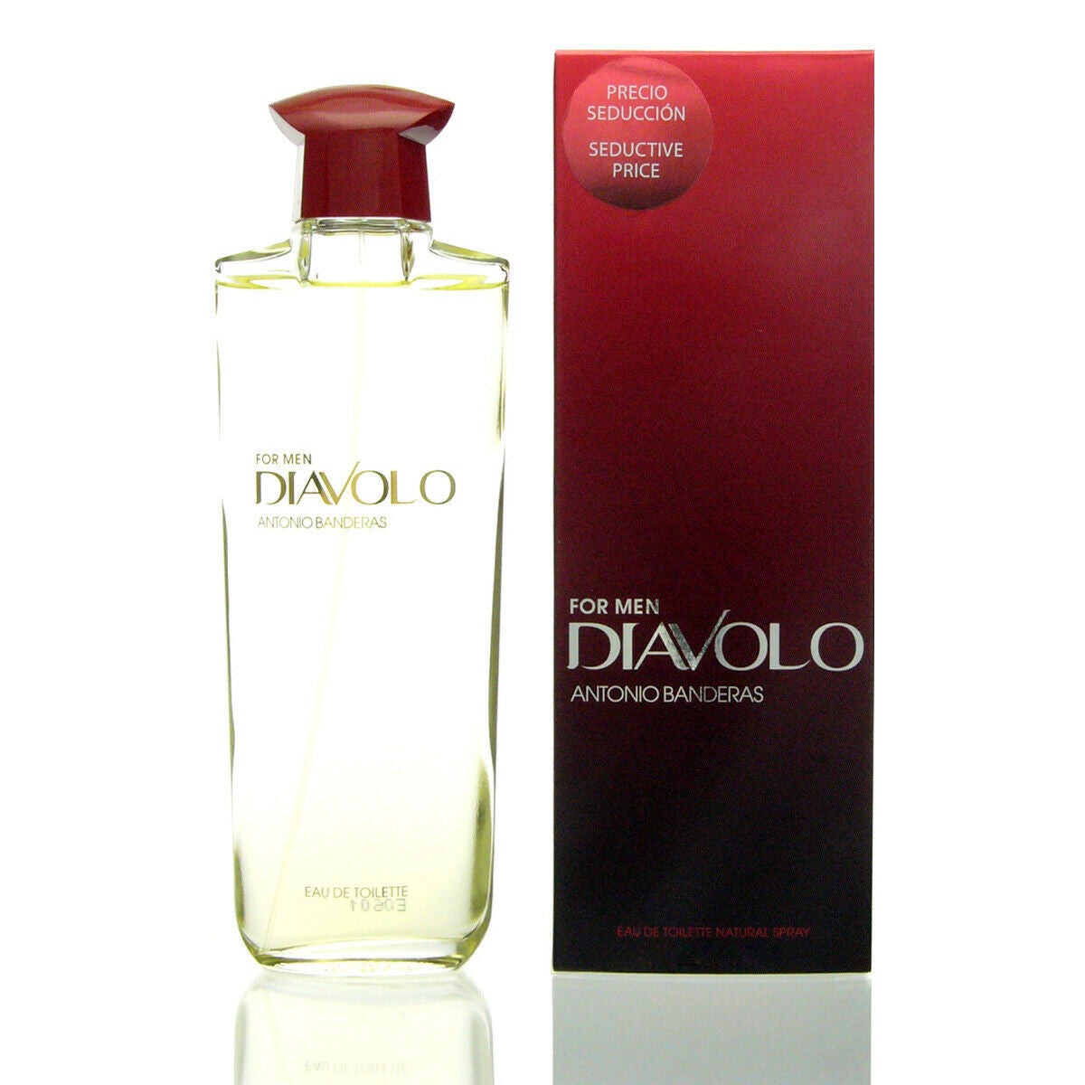 ANTONIO BANDERAS DIAVOLO 6.8 EAU DE TOILETTE SPRAY FOR MEN- 100% Authentic