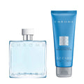 AZZARO CHROME 2 PCS SET FOR MEN: 1.7 EAU DE TOILETTE SPRAY + 2.53 SHAMPOO- 100% Authentic