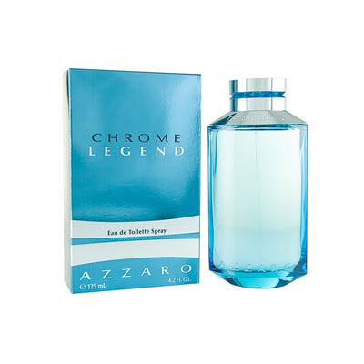AZZARO CHROME LEGEND 4.2 EAU DE TOILETTE SPRAY- 100% Authentic