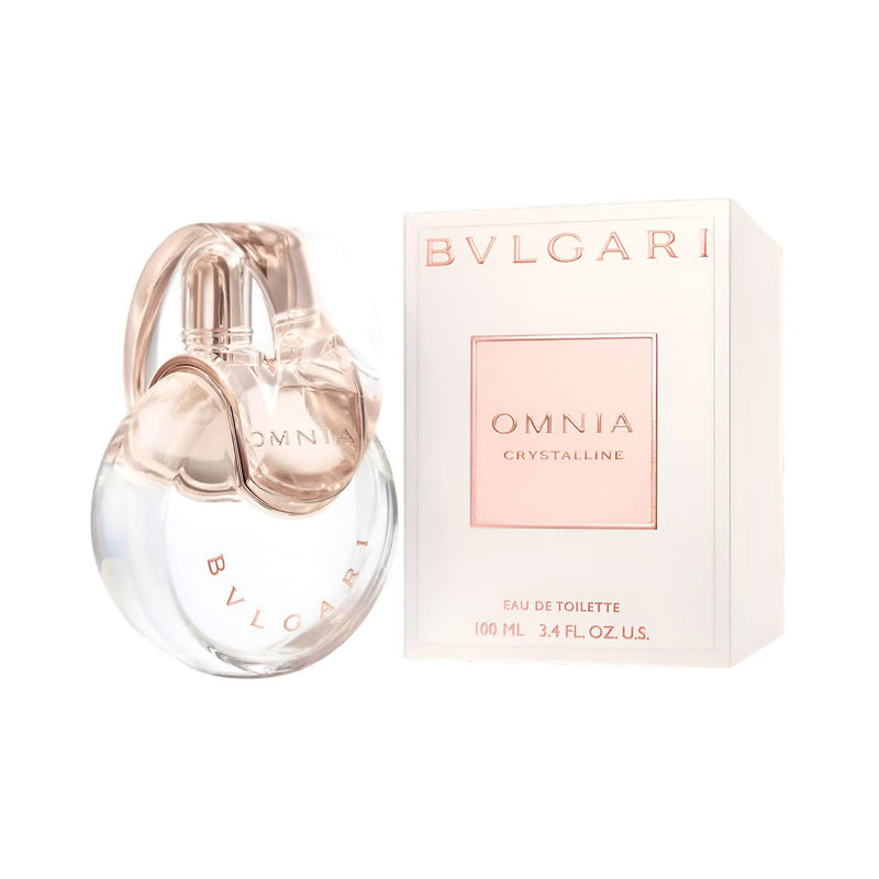 BVLGARI OMNIA CRYSTALLINE 3.4 EAU DE TOILETTE SPRAY FOR WOMEN.- 100% Authentic