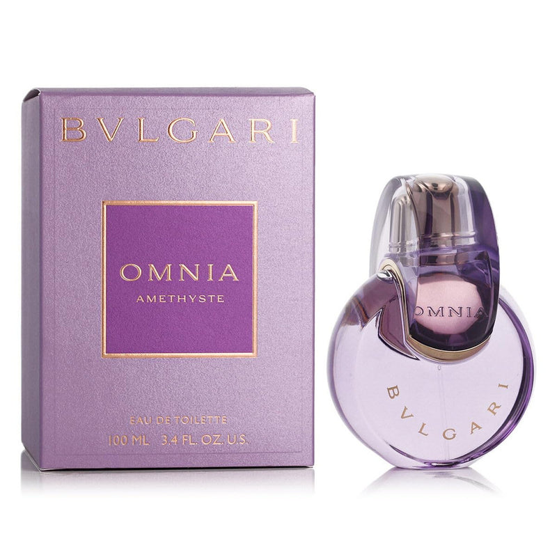 BVLGARI OMNIA AMETHYSTE 3.4 EAU DE TOILETTE SPRAY FOR WOMEN- 100% Authentic