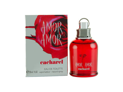 AMOR AMOR 1 OZ EAU DE TOILETTE SPRAY- 100% Authentic