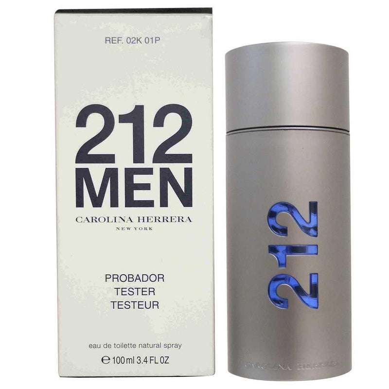 212 TESTER 3.4 EAU DE TOILETTE SPRAY FOR MEN- 100% Authentic