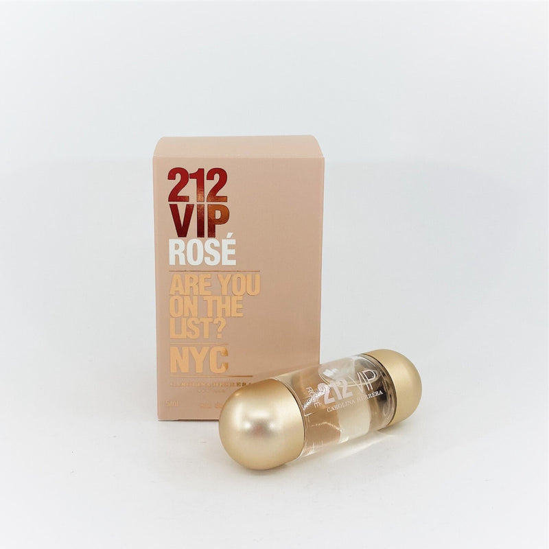 212 VIP ROSE 5 ML EAU DE PARFUM MINI FOR WOMEN- 100% Authentic