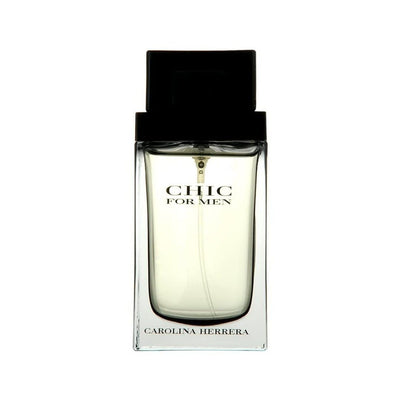 CAROLINA HERRERA CHIC TESTER 3.4 EAU DE TOILETTE SPRAY FOR MEN.- 100% Authentic