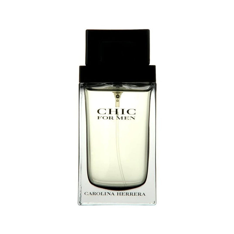 CAROLINA HERRERA CHIC TESTER 3.4 EAU DE TOILETTE SPRAY FOR MEN.- 100% Authentic