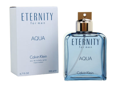 ETERNITY AQUA 6.7 EAU DE TOILETTE SPRAY FOR MEN- 100% Authentic