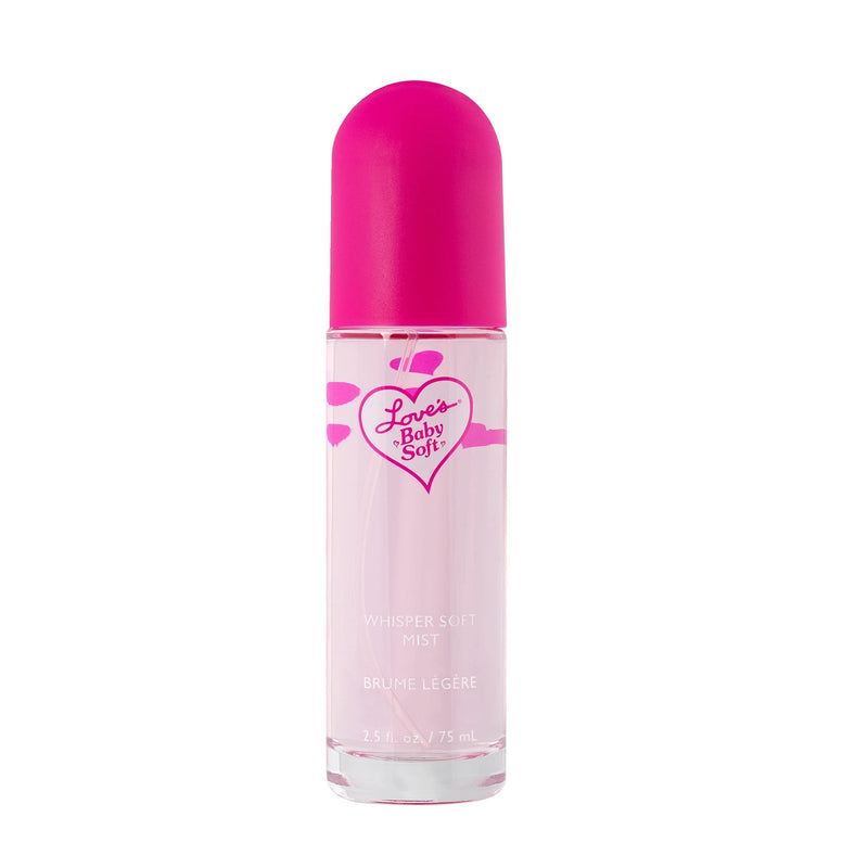 LOVE'S BABY SOFT WHISPER SOFT TESTER 2.5 PERFUME MIST SPRAY FOR WOMEN- 100% Authentic