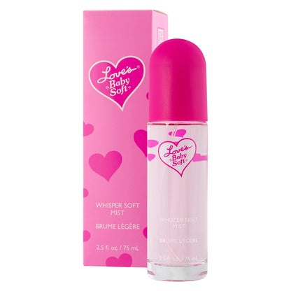 LOVE'S BABY SOFT WHISPER SOFT 2.5 PERFUME MIST SPRAY FOR WOMEN- 100% Authentic