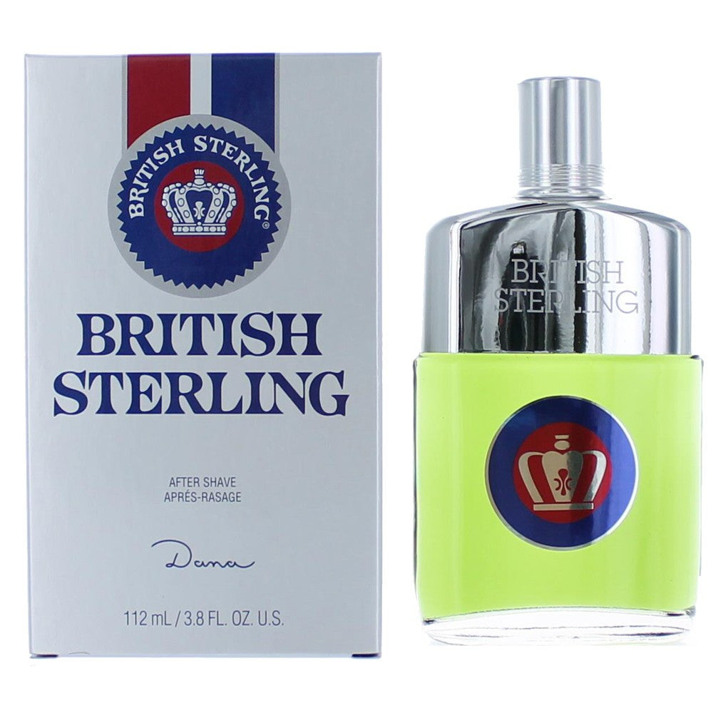 BRITISH STERLING 3.8 AFTER SHAVE SPLASH- 100% Authentic