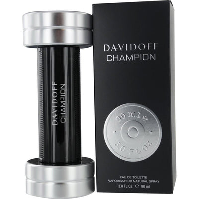 DAVIDOFF CHAMPION 3 OZ EAU DE TOILETTE SPRAY FOR MEN- 100% Authentic