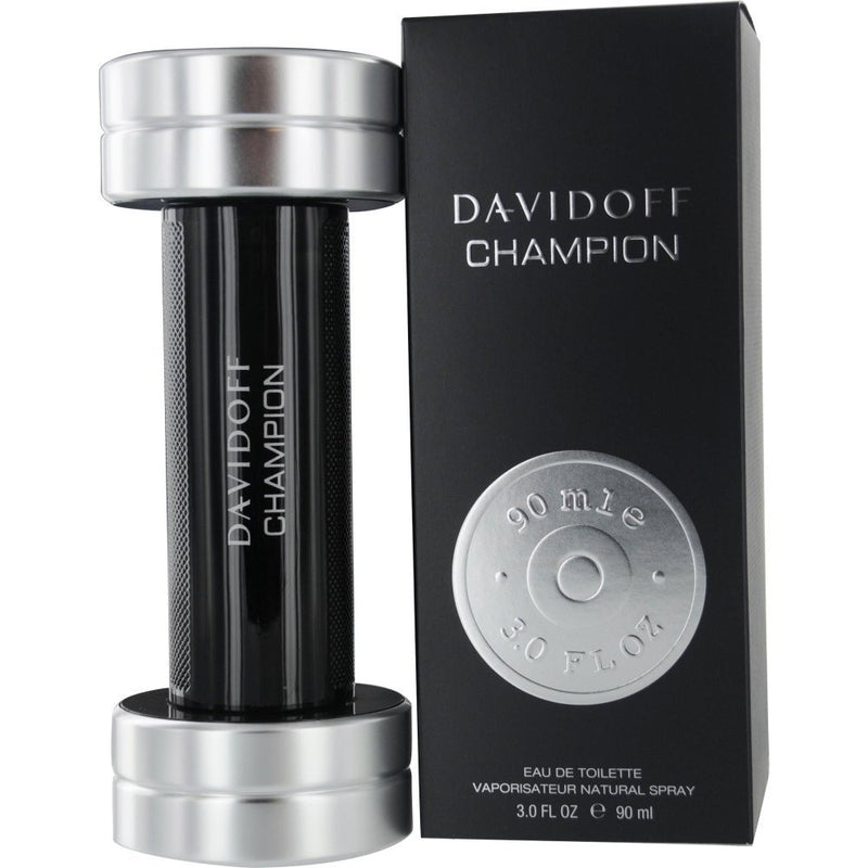 DAVIDOFF CHAMPION 3 OZ EAU DE TOILETTE SPRAY FOR MEN- 100% Authentic