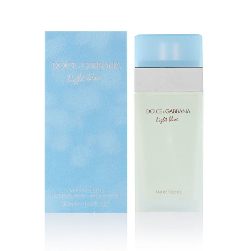DOLCE & GABBANA LIGHT BLUE 1.7 EAU DE TOILETTE SPRAY FOR WOMEN.- 100% Authentic
