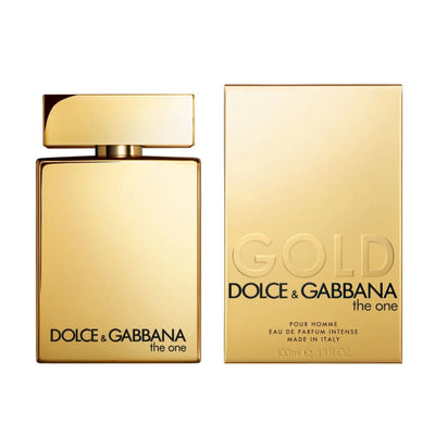DOLCE & GABBANA THE ONE GOLD INTENSE 3.3 EAU DE PARFUM SPRAY FOR MEN- 100% Authentic