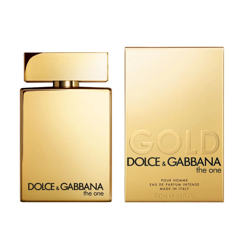 DOLCE & GABBANA THE ONE GOLD INTENSE 3.3 EAU DE PARFUM SPRAY FOR MEN- 100% Authentic