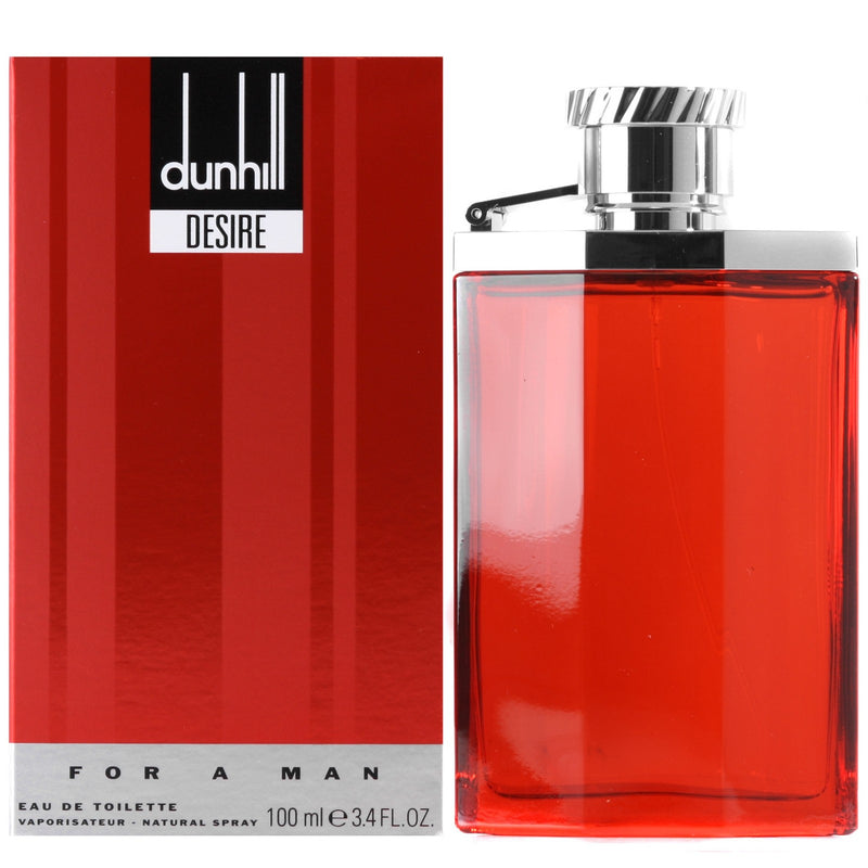 DUNHILL DESIRE RED 3.4 EAU DE TOILETTE SPRAY FOR MEN- 100% Authentic