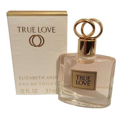ELIZABETH ARDEN TRUE LOVE 3.7 ML EAU DE TOILETTE MINI FOR WOMEN- 100% Authentic