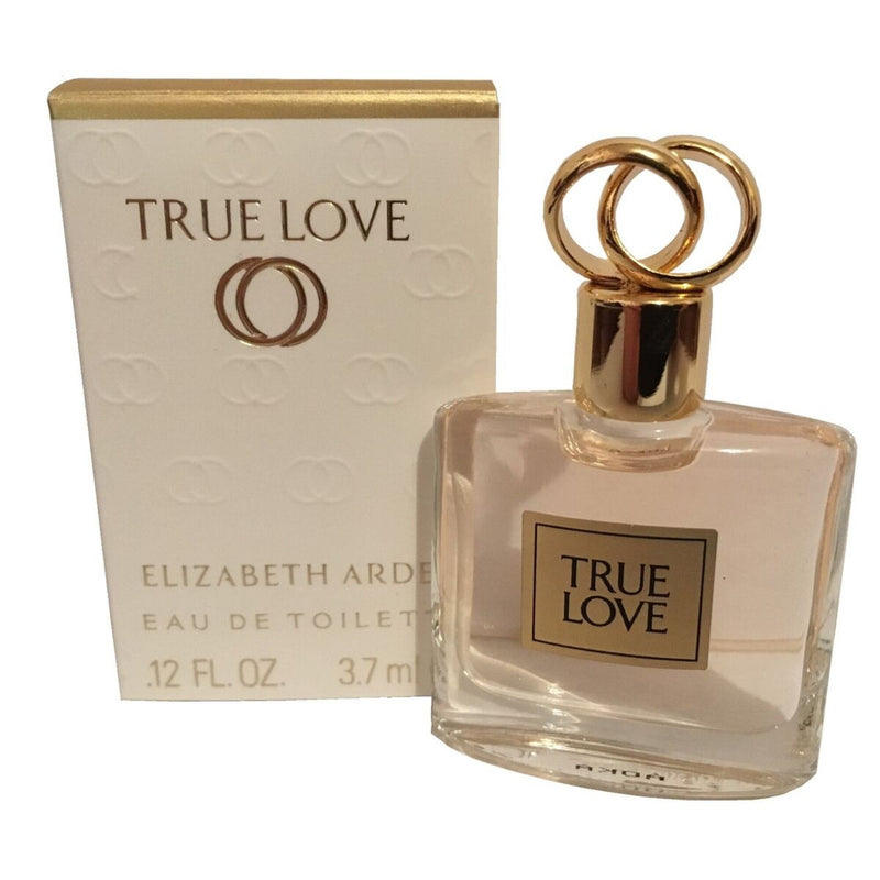 ELIZABETH ARDEN TRUE LOVE 3.7 ML EAU DE TOILETTE MINI FOR WOMEN- 100% Authentic
