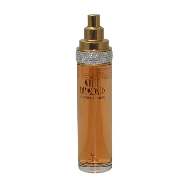 WHITE DIAMONDS TESTER 3.3 EAU DE TOILETTE SPRAY- 100% Authentic