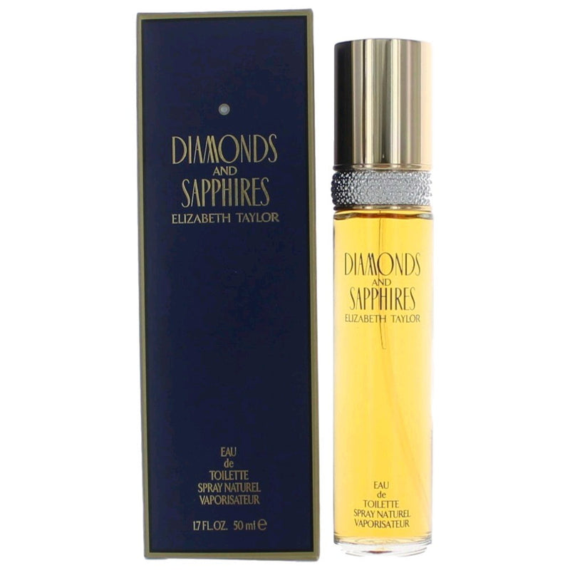 DIAMONDS & SAPPHIRES 1.7 EAU DE TOILETTE SPRAY- 100% Authentic