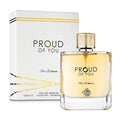 FRAGRANCE WORLD PROUD OF YOU 3.4 EAU DE PARFUM SPRAY FOR WOMEN- 100% Authentic