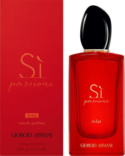ARMANI SI PASSIONE ECLAT 3.4 EAU DE PARFUM SPRAY FOR WOMEN- 100% Authentic