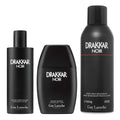 DRAKKAR NOIR 3 PCS SET FOR MEN: 3.4 EAU DE TOILETTE SPRAY + 3.3 AFTER SHAVE LOTION + 5.8 DEODORANT SPRAY- 100% Authentic