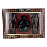 HALSTON Z-14 3 PCS SET FOR MEN: 4.2 COLOGNE SPRAY + 3.4 AFTERSHAVE BALM + 3.4 HAIR & BODY WASH- 100% Authentic