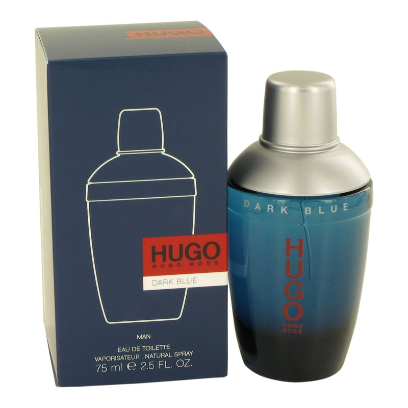 HUGO BOSS DARK BLUE 2.5 EAU DE TOILETTE SPRAY- 100% Authentic