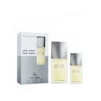 ISSEY MIYAKE L'EAU D'ISSEY POUR HOMME 2 PCS SET: 4.2 EAU DE TOILETTE SPRAY + 1.35 EAU DE TOILETTE SPRAY- 100% Authentic