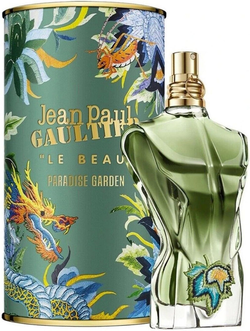 JEAN PAUL GAULTIER LE BEAU PARADISE GARDEN 4.2 EAU DE PARFUM SPRAY FOR MEN- 100% Authentic