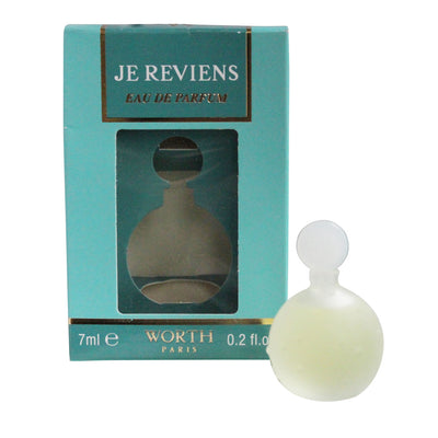 JE REVIENS WORTH 0.20 OZ EAU DE PARFUM MINI- 100% Authentic