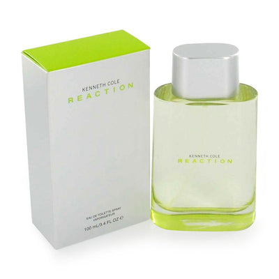 KENNETH COLE REACTION 3.4 EAU DE TOILETTE SPRAY FOR MEN - 100% Authentic