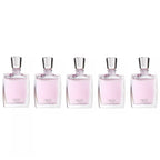 LANCOME MIRACLE 5 PCS MINI SET FOR WOMEN: MIRACLE 5 X 0.16 OZ EAU DE PARFUM SPLASH- 100% Authentic