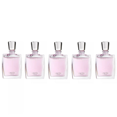 LANCOME MIRACLE 5 PCS MINI SET FOR WOMEN: MIRACLE 5 X 0.16 OZ EAU DE PARFUM SPLASH- 100% Authentic