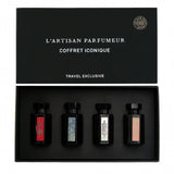 L'ARTISAN PARFUMEUR 4 * 5 ML MINI SET: PASSAGE D'ENFER EAU DE TOILETTE + UN AIR DE BRETAGNE EAU DE PARFUM + LA CHASSE AUX PAPILLIONS EAU DE TOILETTE + MEMOIRE DE ROSES EAU DE PARFUM- 100% Authentic