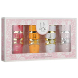 LATTAFA YARA 4 PC TRAVEL SET: 4 * 0.85 EAU DE PARFUM SPRAY SET: YARA + YARA MOI + YARA TOUS + YARA CANDY- 100% Authentic