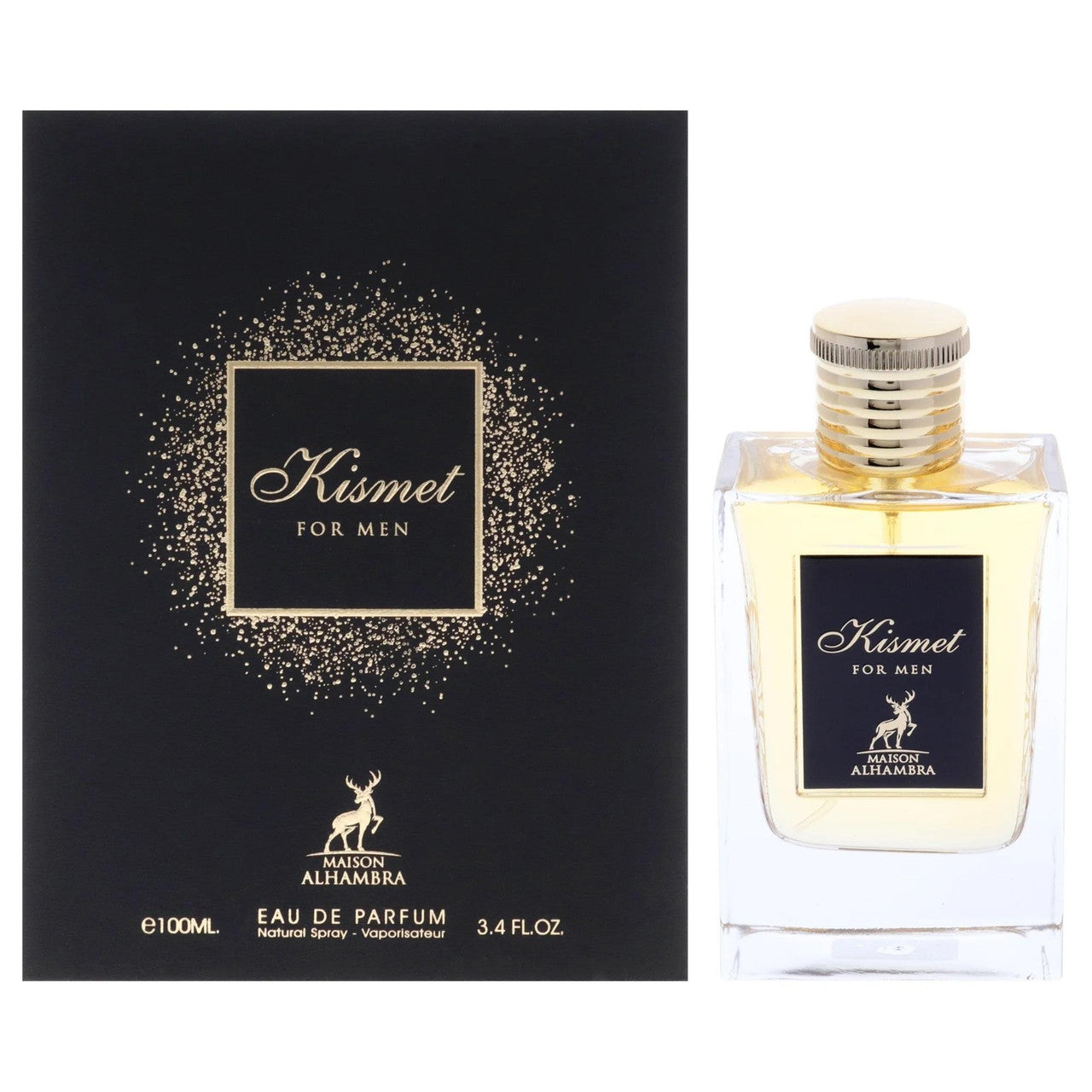 LATTAFA ALHAMBRA KISMET 3.4 EAU DE PARFUM SPRAY FOR MEN- 100% Authentic