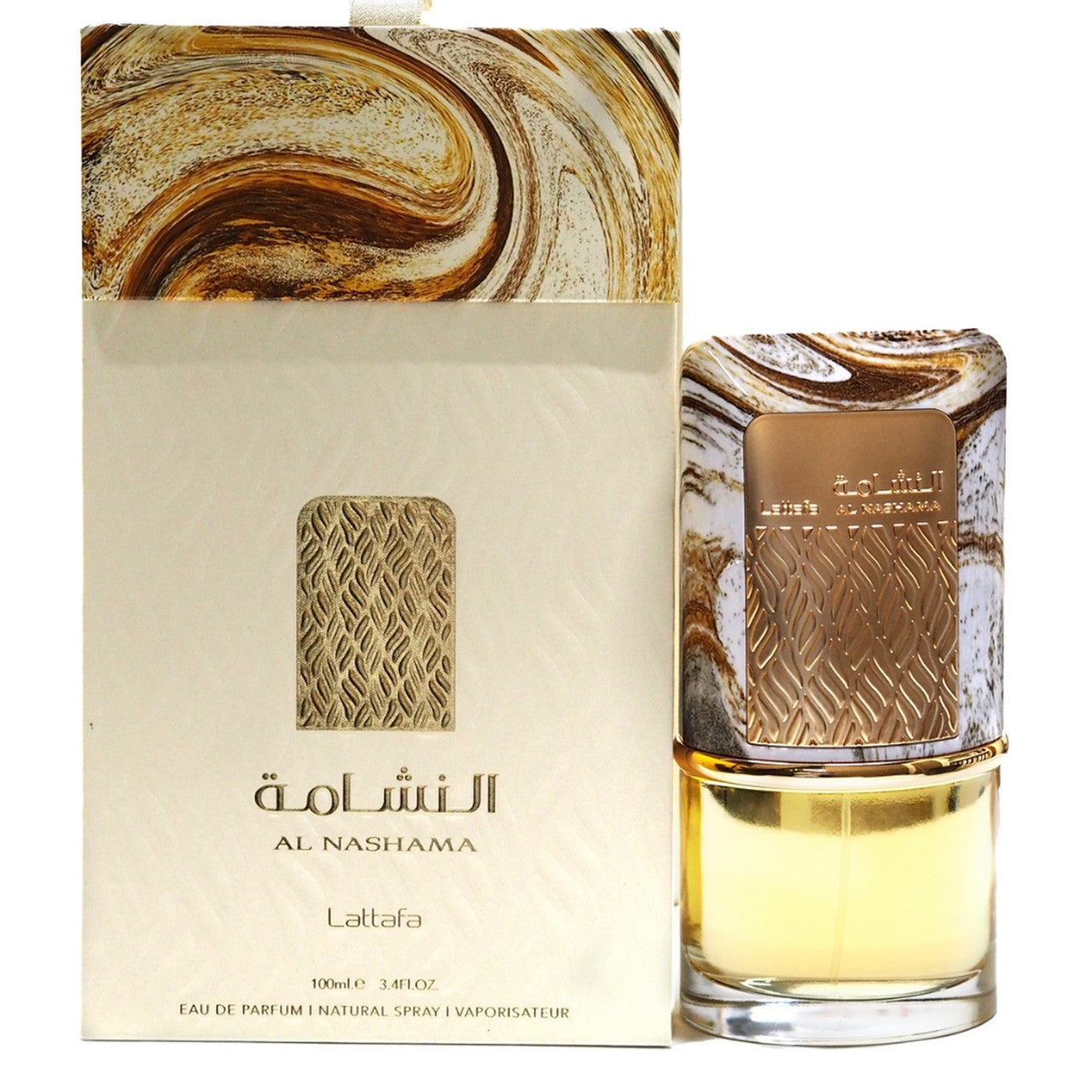 LATTAFA AL NASHAMA 3.4 EAU DE PARFUM SPRAY- 100% Authentic