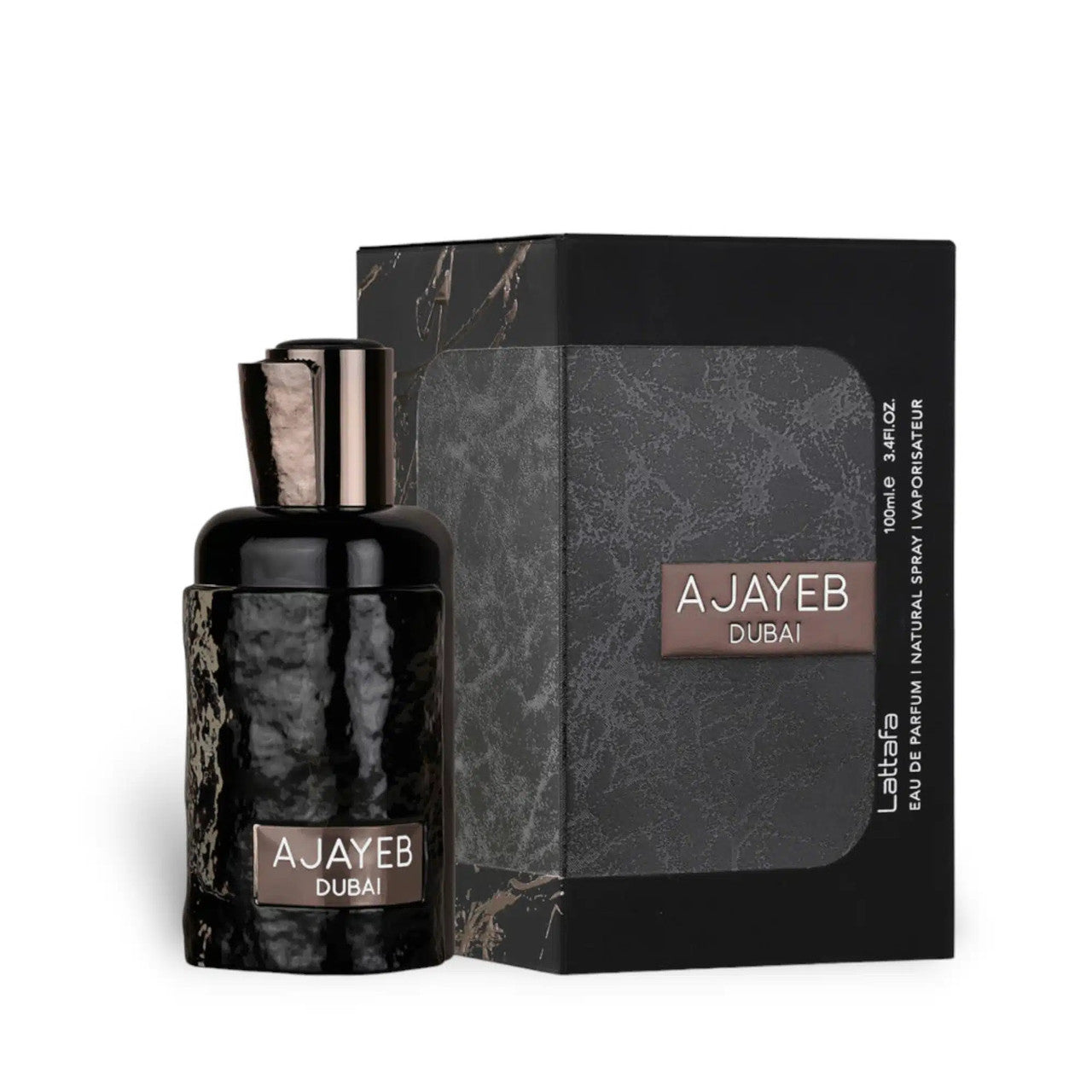 LATTAFA AJAYEB DUBAI 3.4 EAU DE PARFUM SPRAY- 100% Authentic