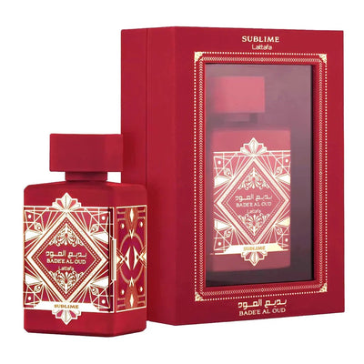 LATTAFA BADE'E AL OUD SUBLIME 3.4 EAU DE PARFUM SPRAY- 100% Authentic